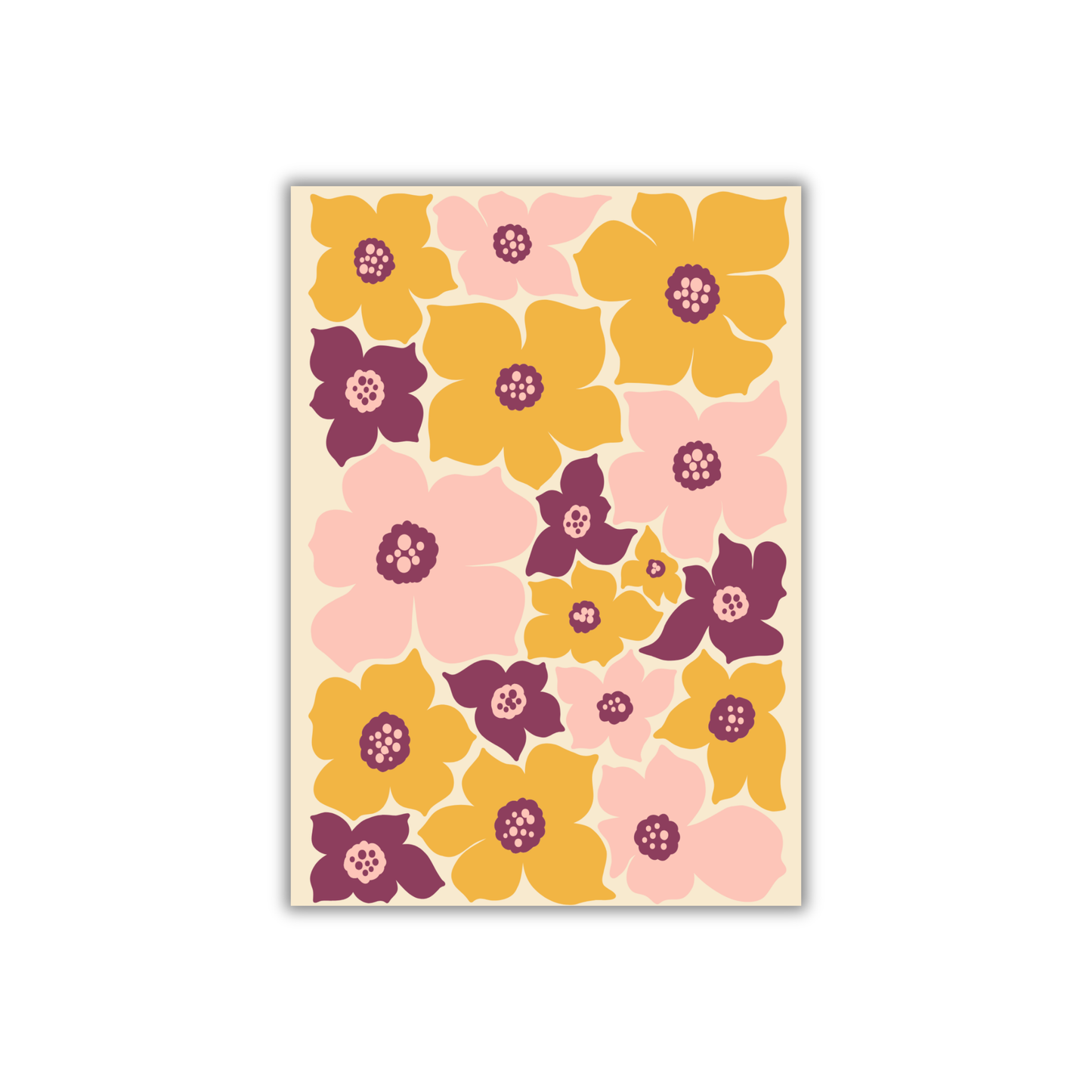 Postkaart bloemen