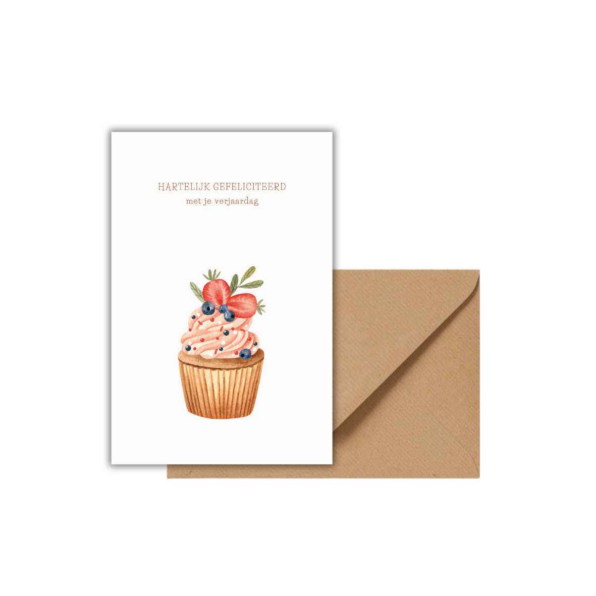 Kaart cupcake