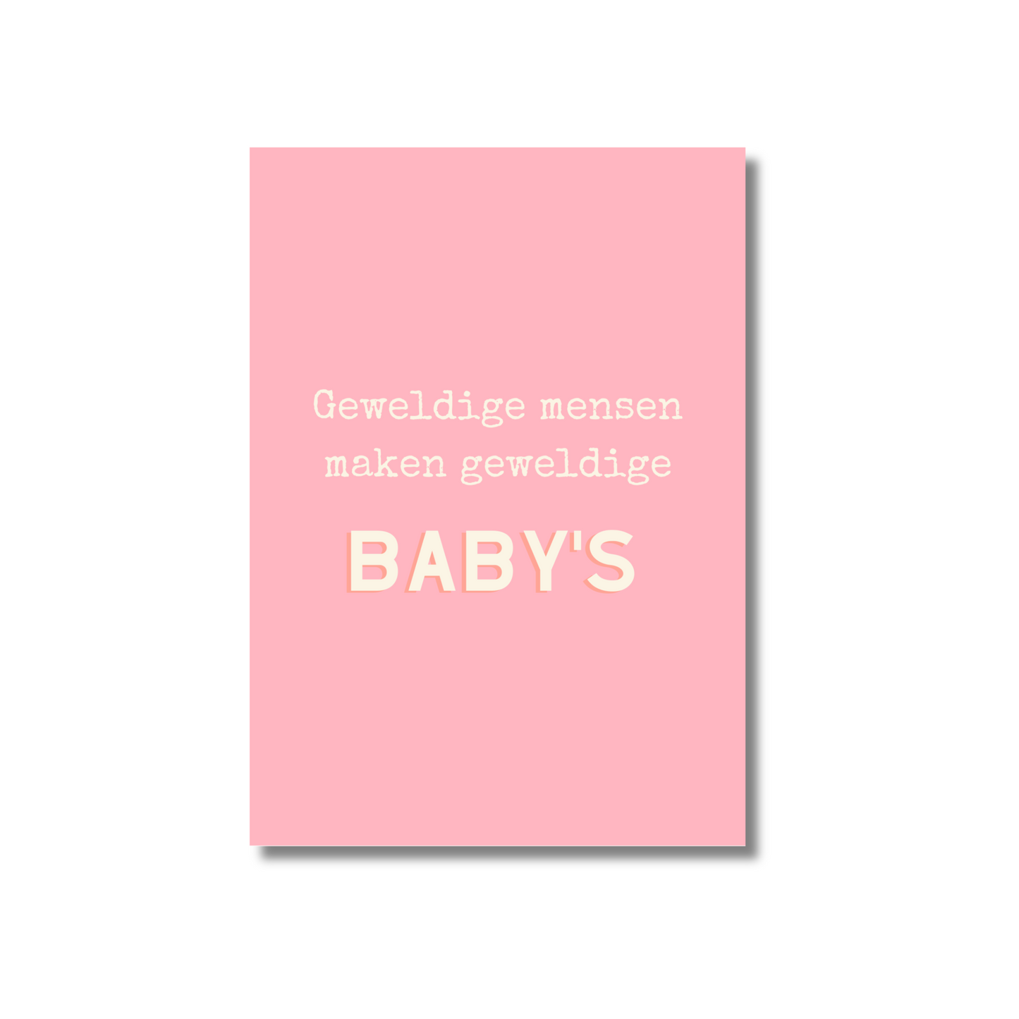 Postkaart baby