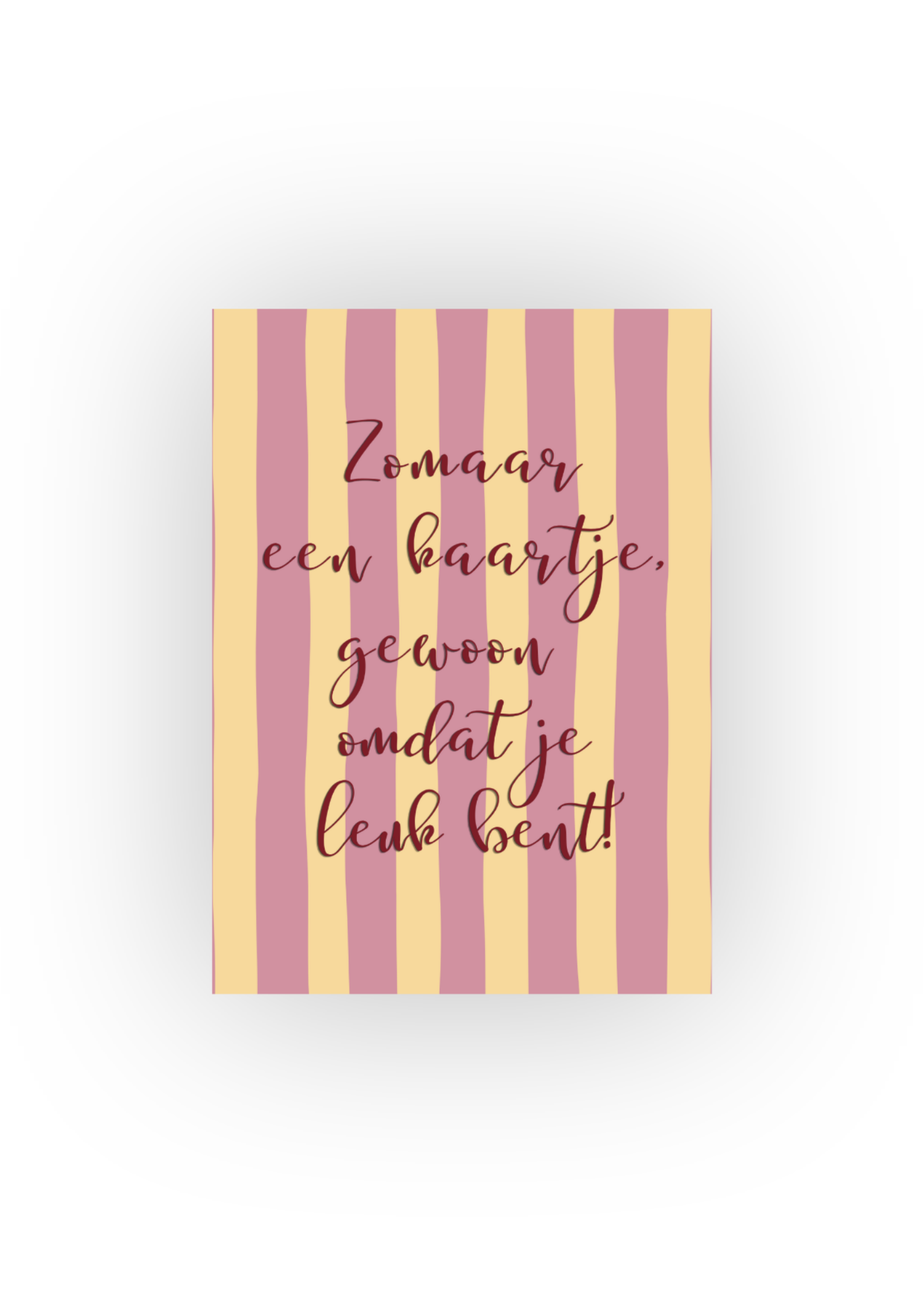 Kaart zomaar