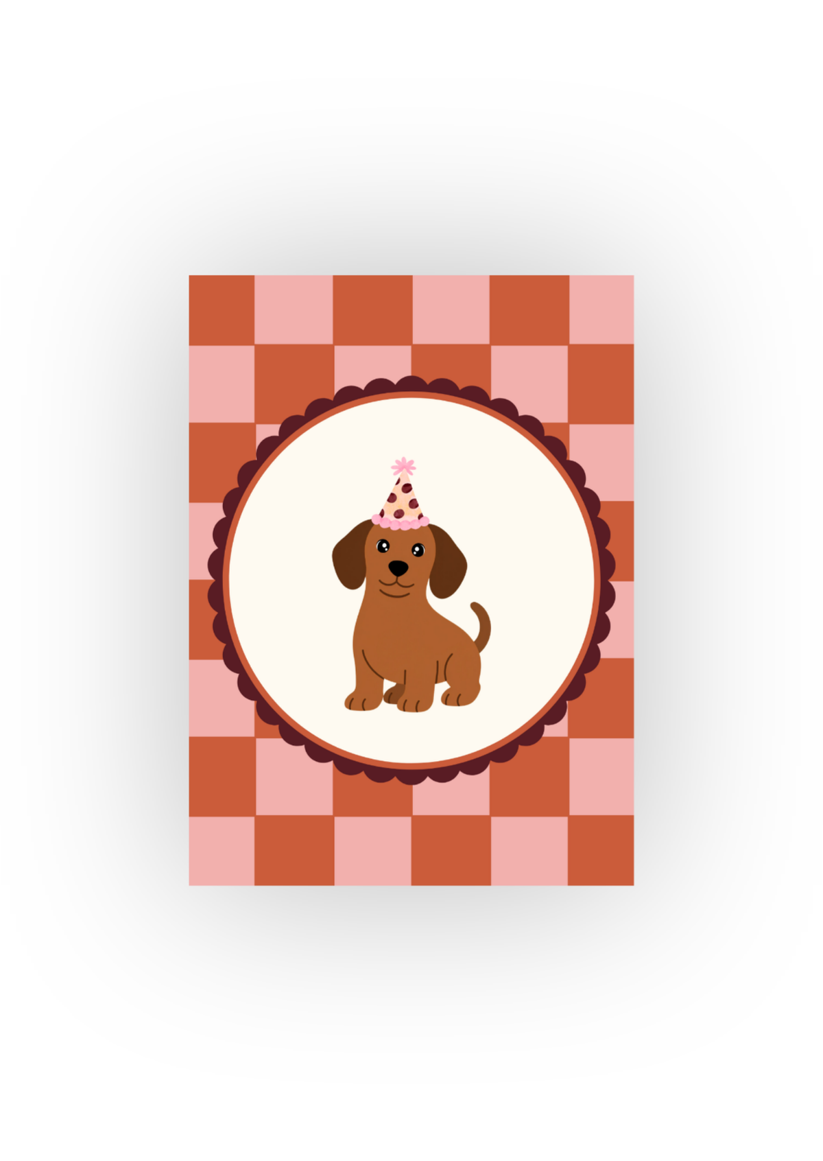Kaart hond feest
