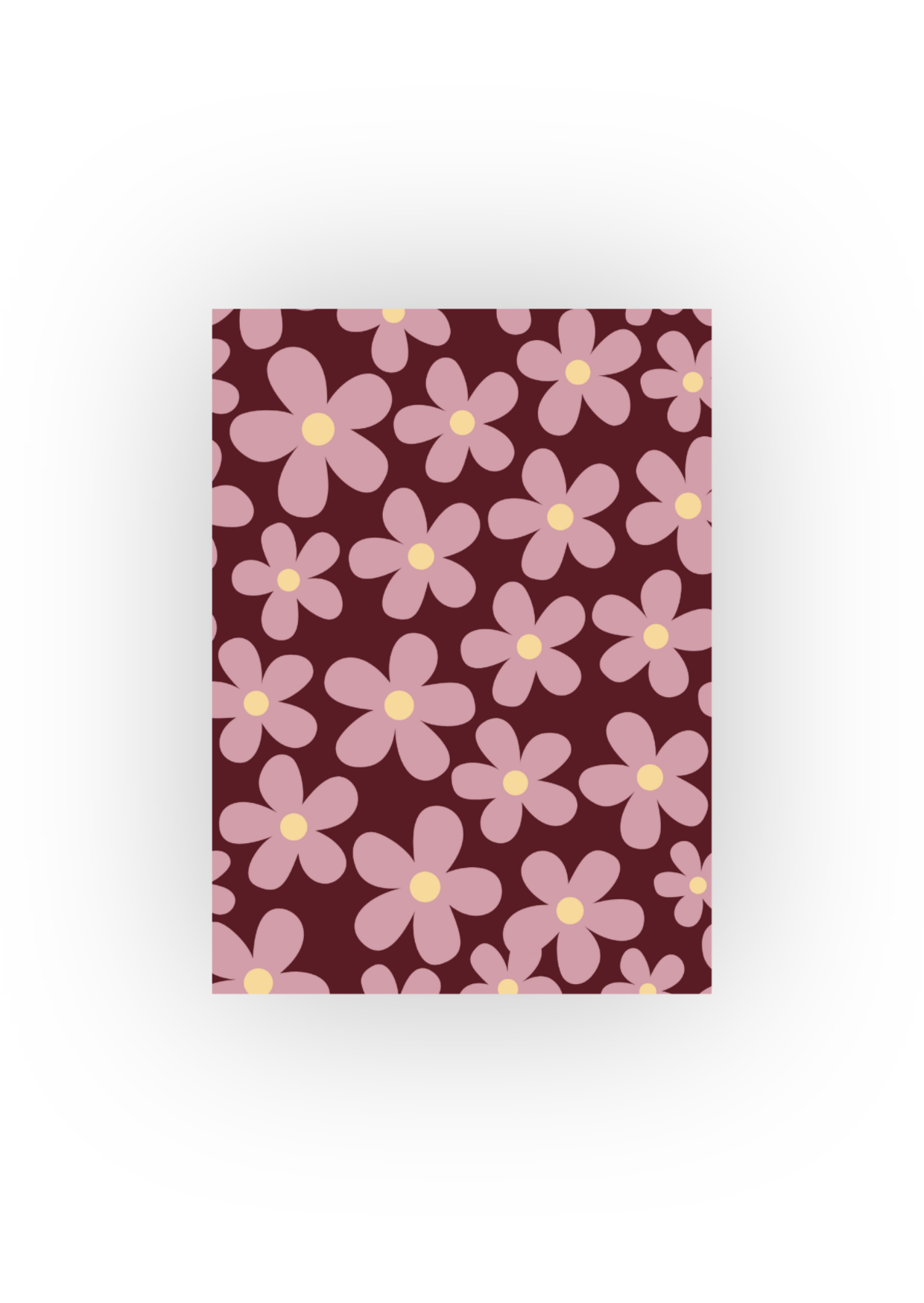 Kaart bloemenjes