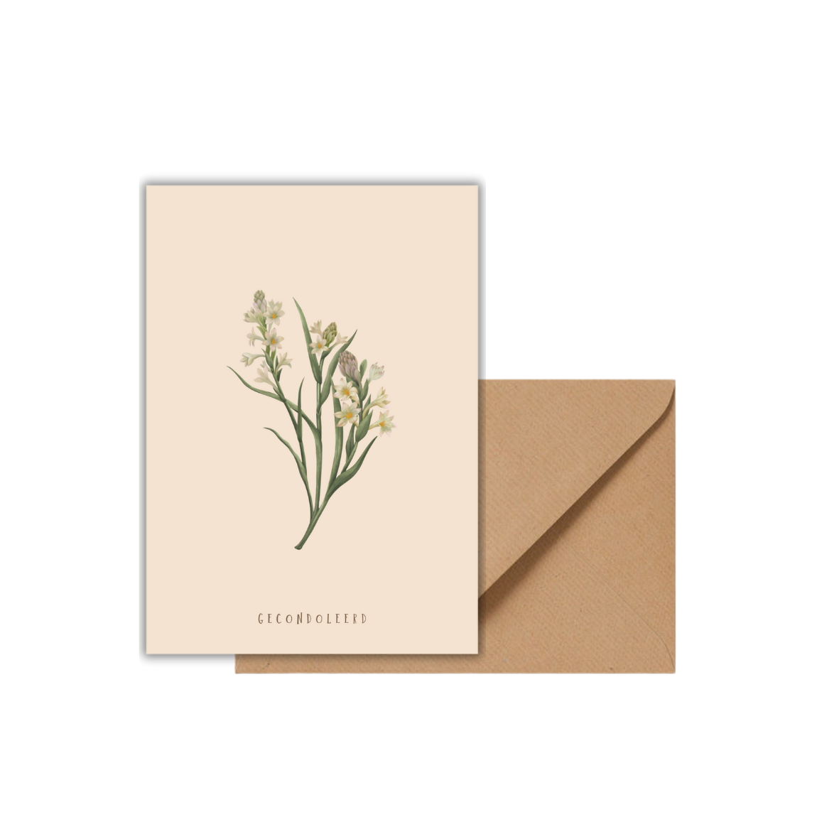 Birdie - Gecondoleerd kaart