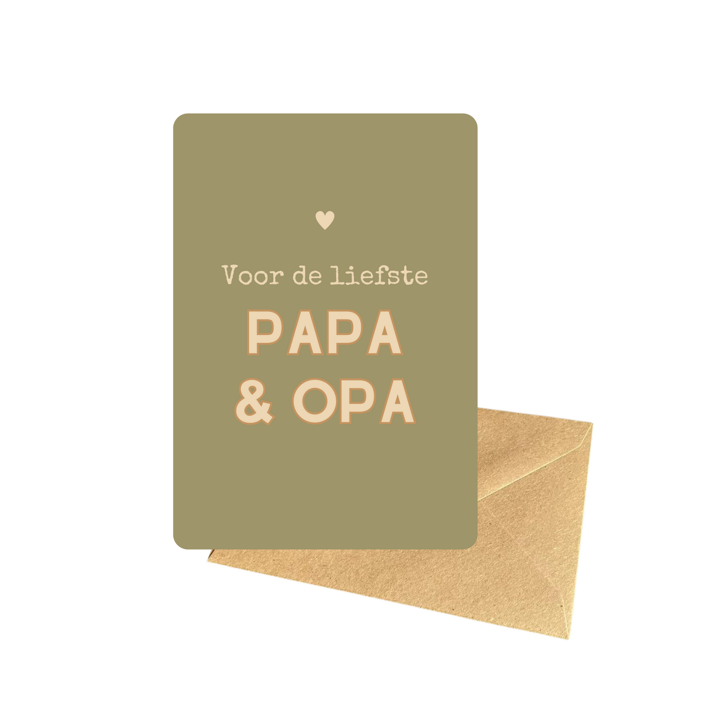 Kaart papa en opa