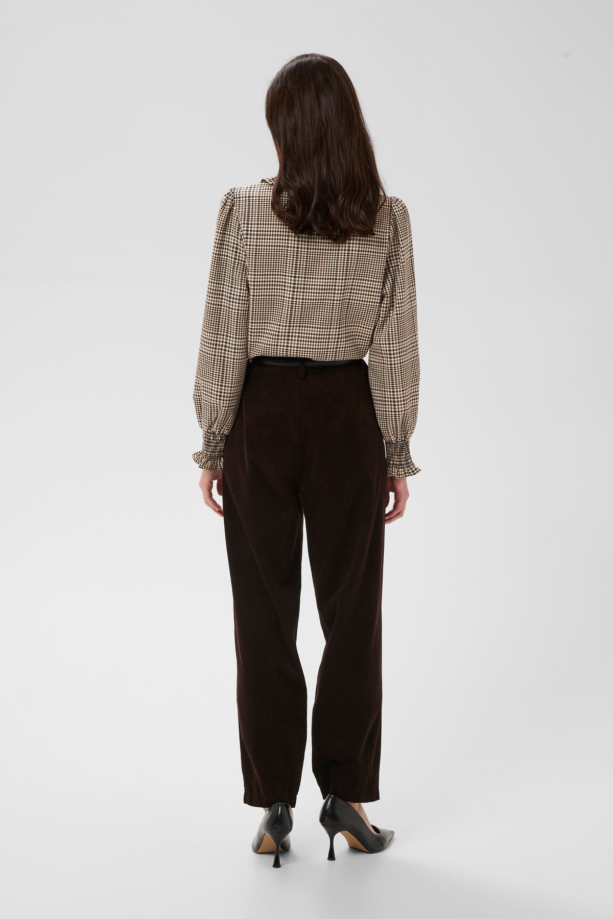 CUbirsen shirt black check