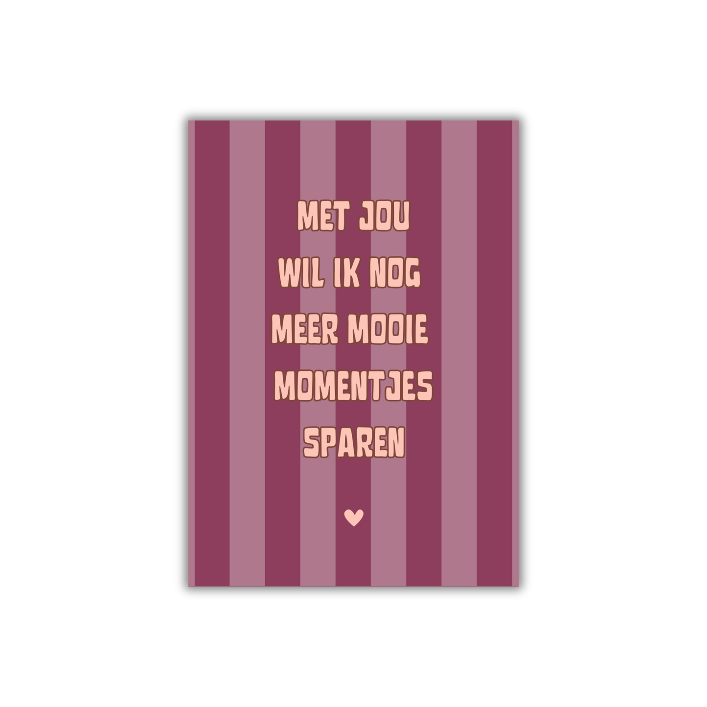 Postkaart nog meer mooie momentjes sparen