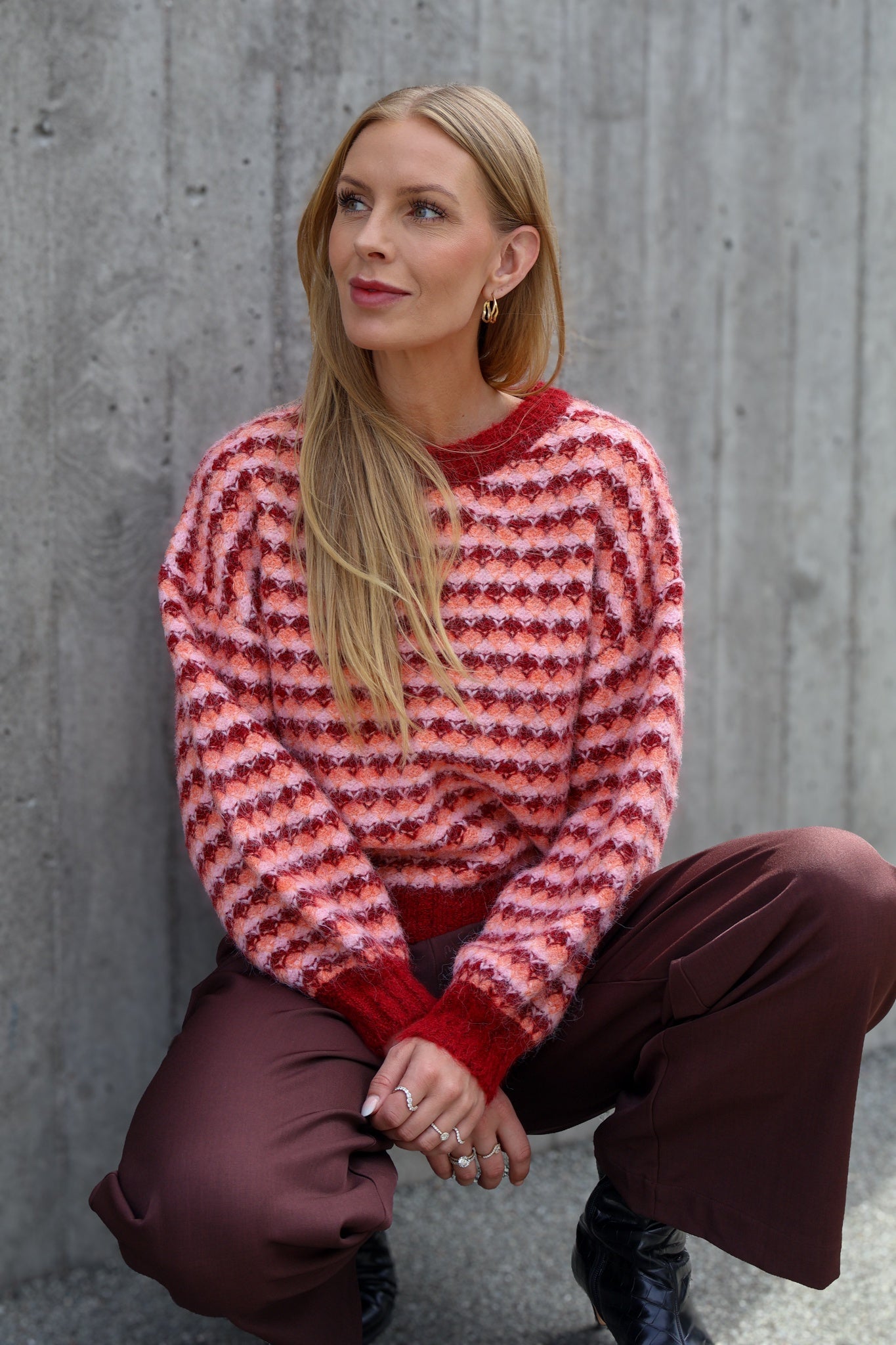 A-VIEW sassi knit pullover