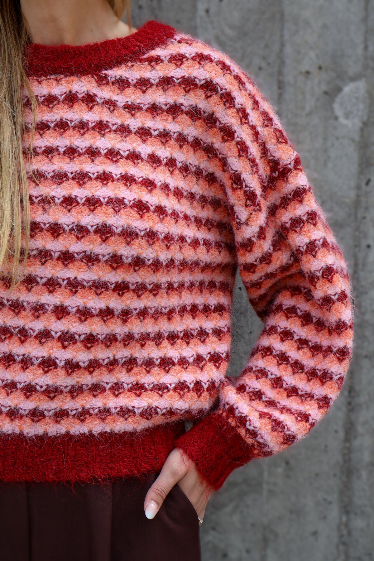 A-VIEW sassi knit pullover