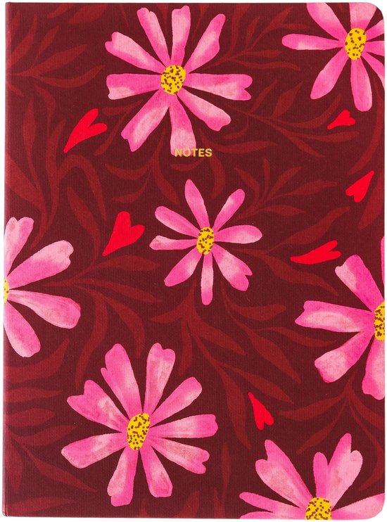 A-Journal notebook bloemen