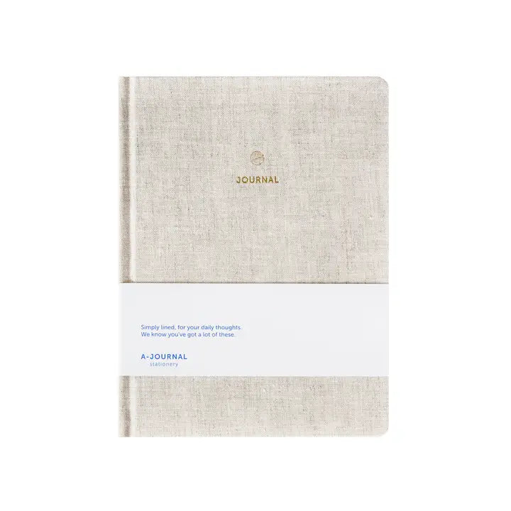 A Journal notebook linnen