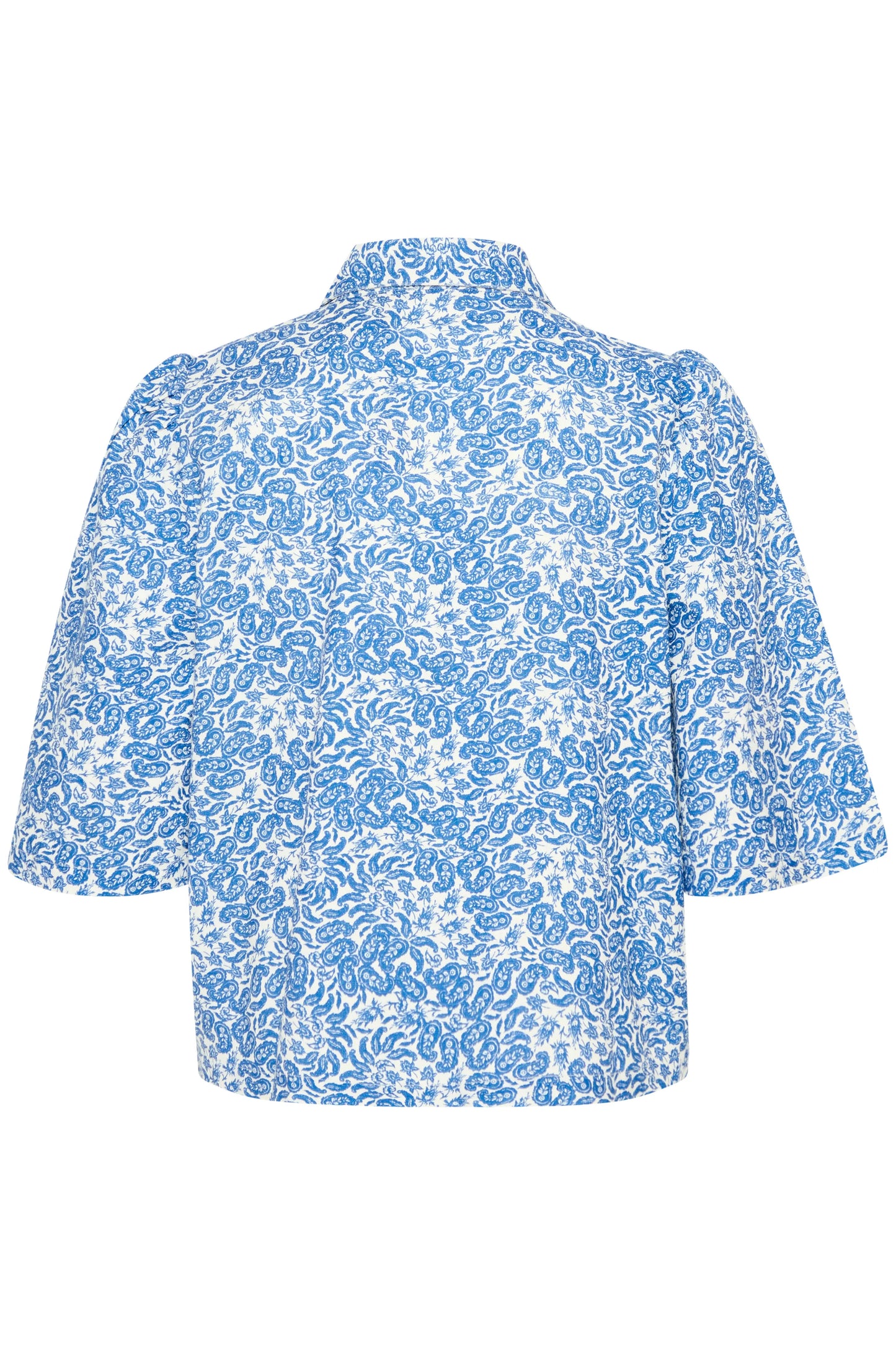 Atelier Rêve blouse bloementjesprint blauw