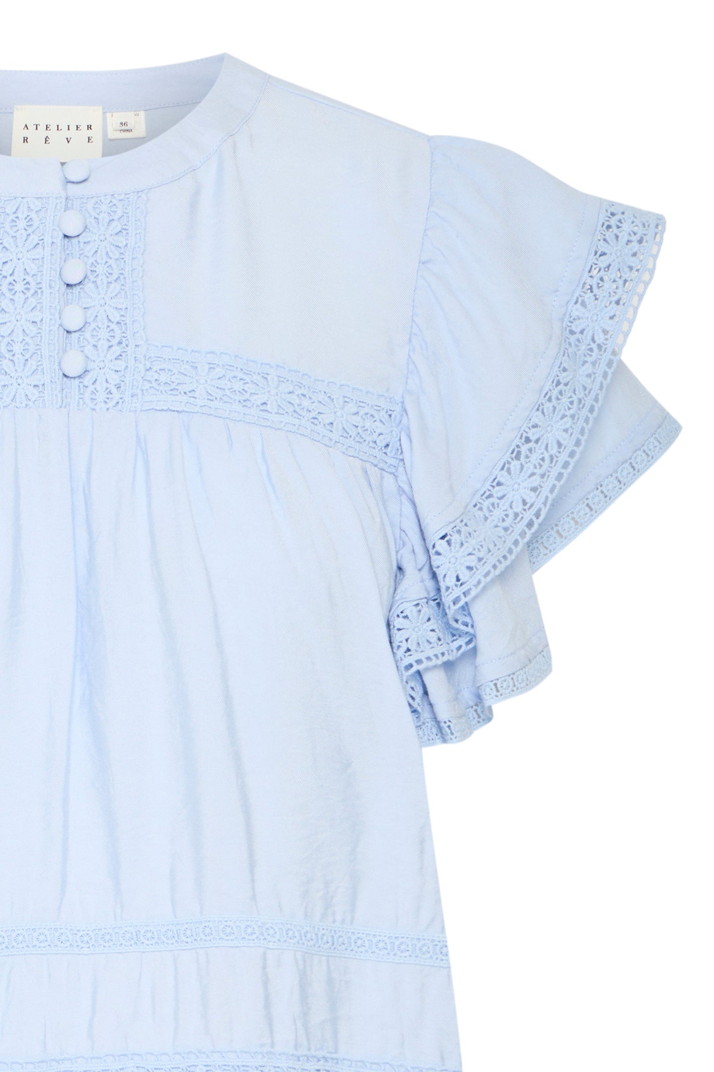 Atelier Reve blouse blauw