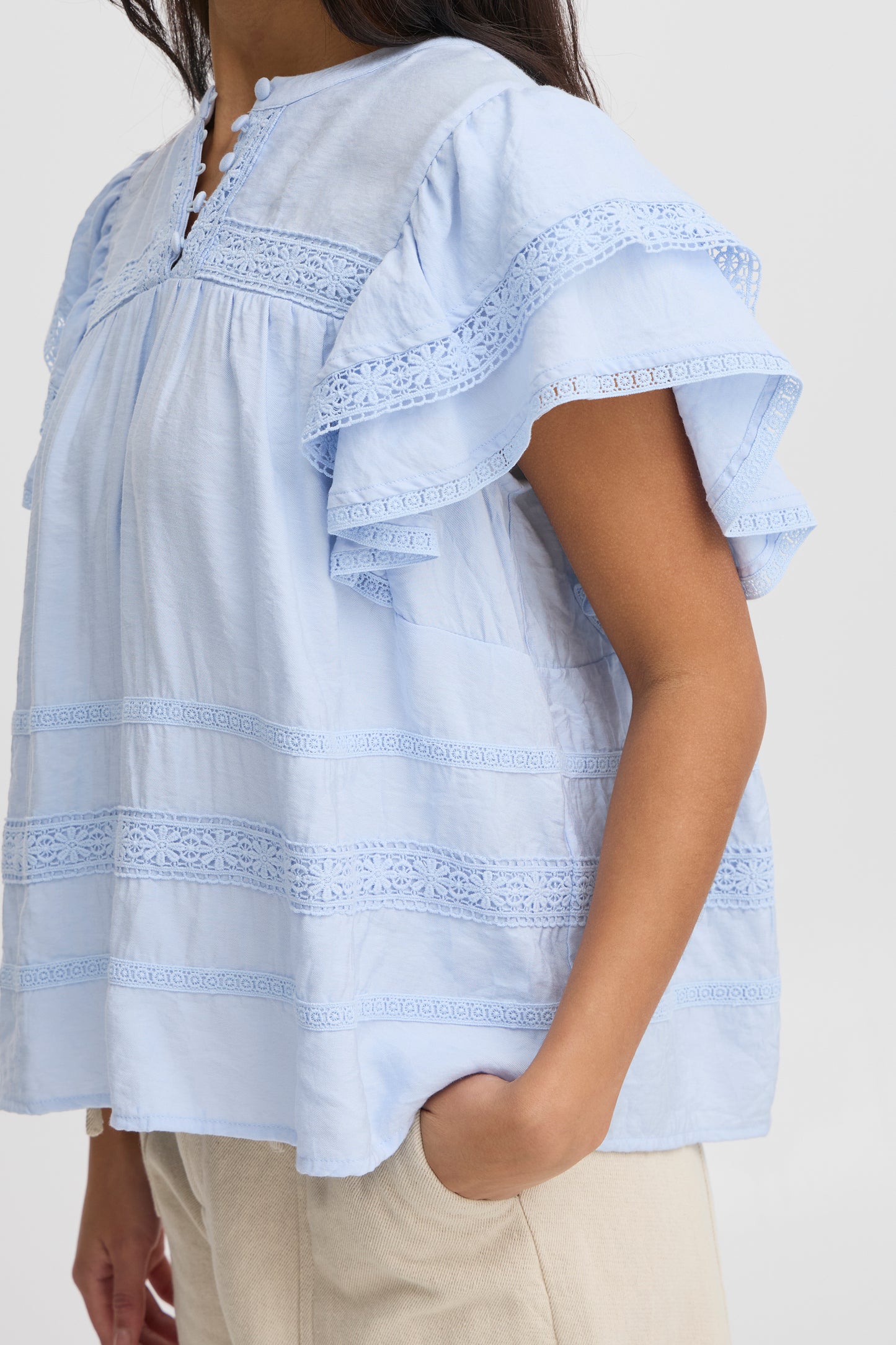 Atelier Reve blouse blauw