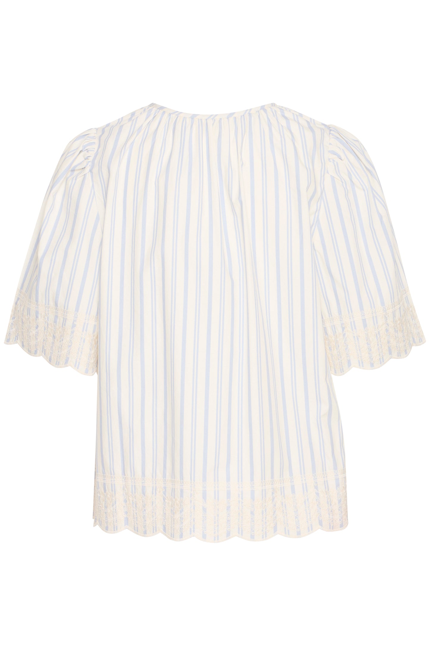 Atelier Reve blouse blauw streepje