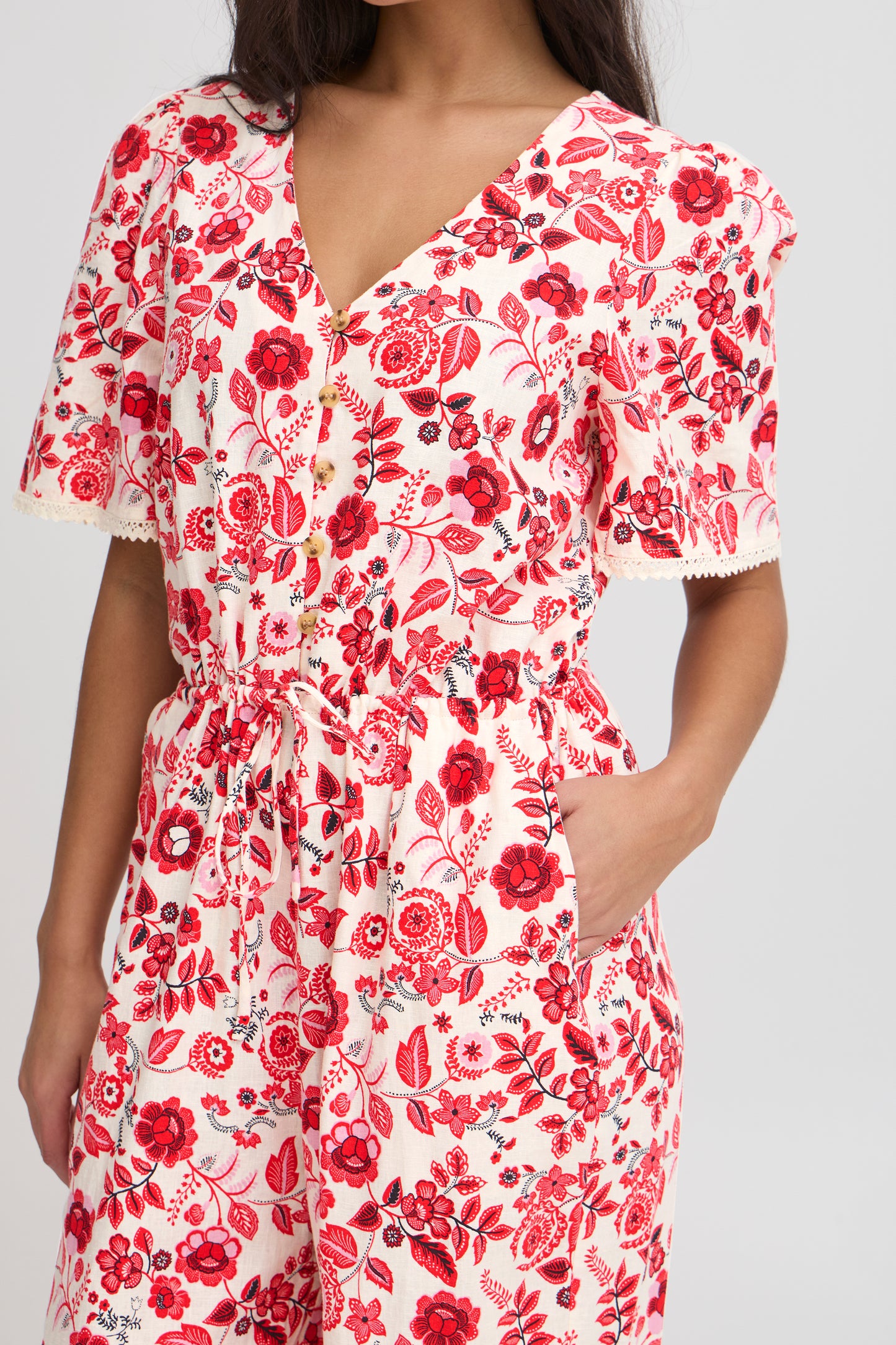 Atelier Reve jumpsuit bloemetjes