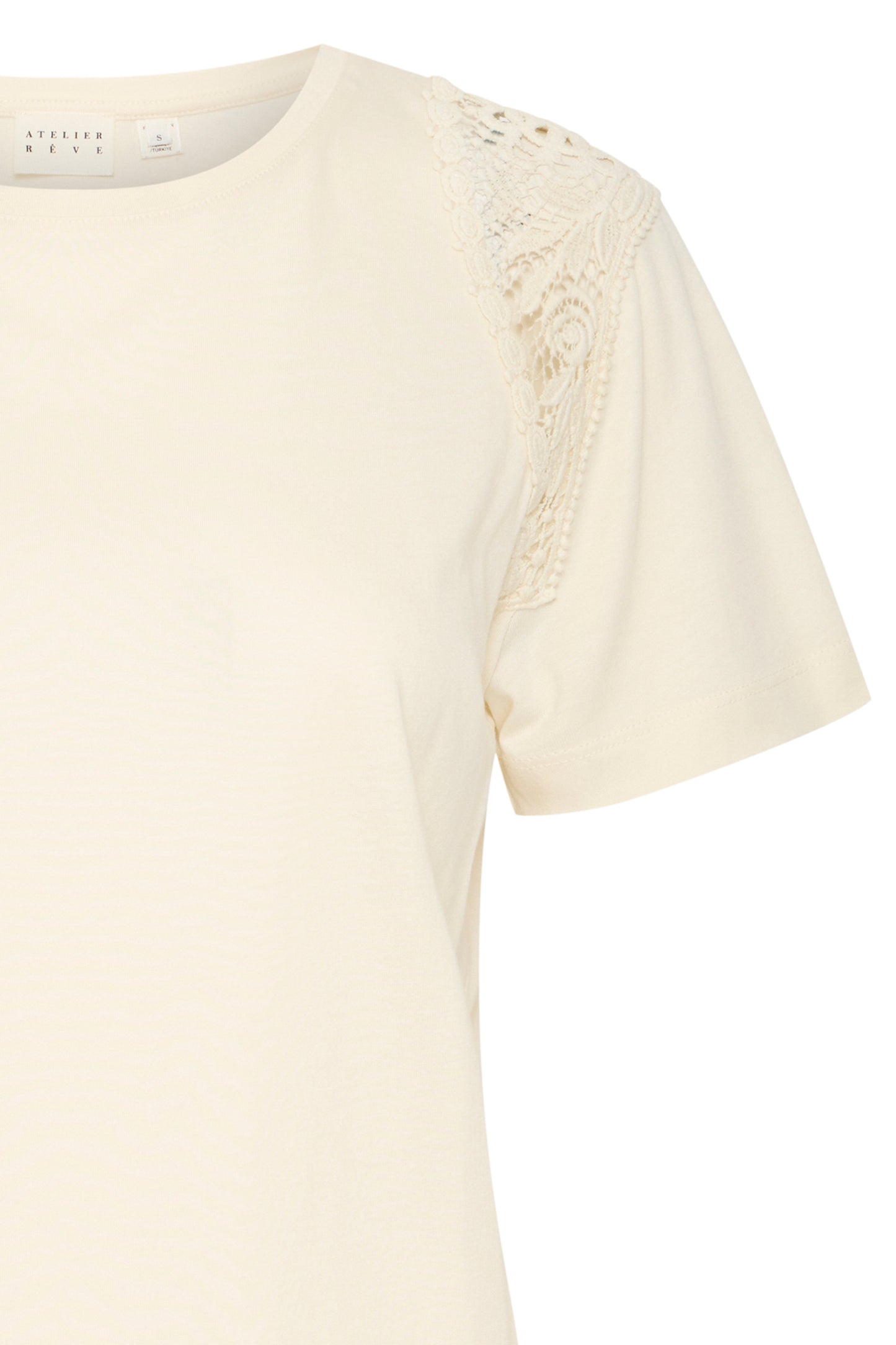Atelier Reve shirt met detail mouwen