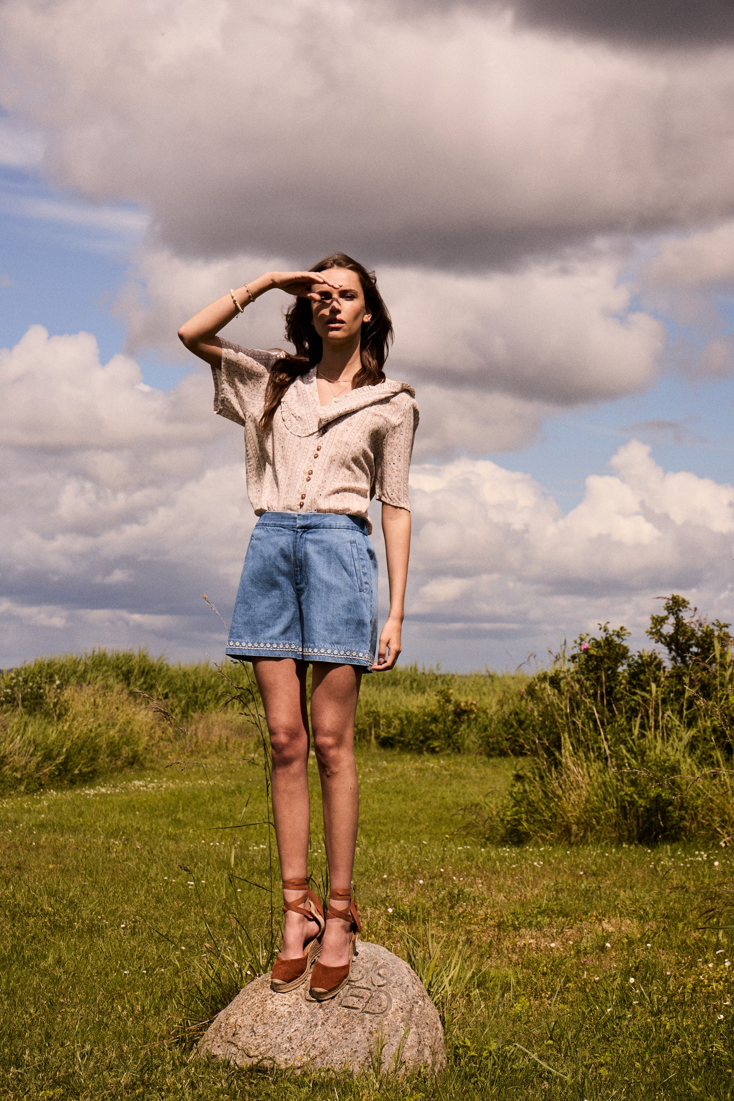 Atelier Reve short bloemetjes