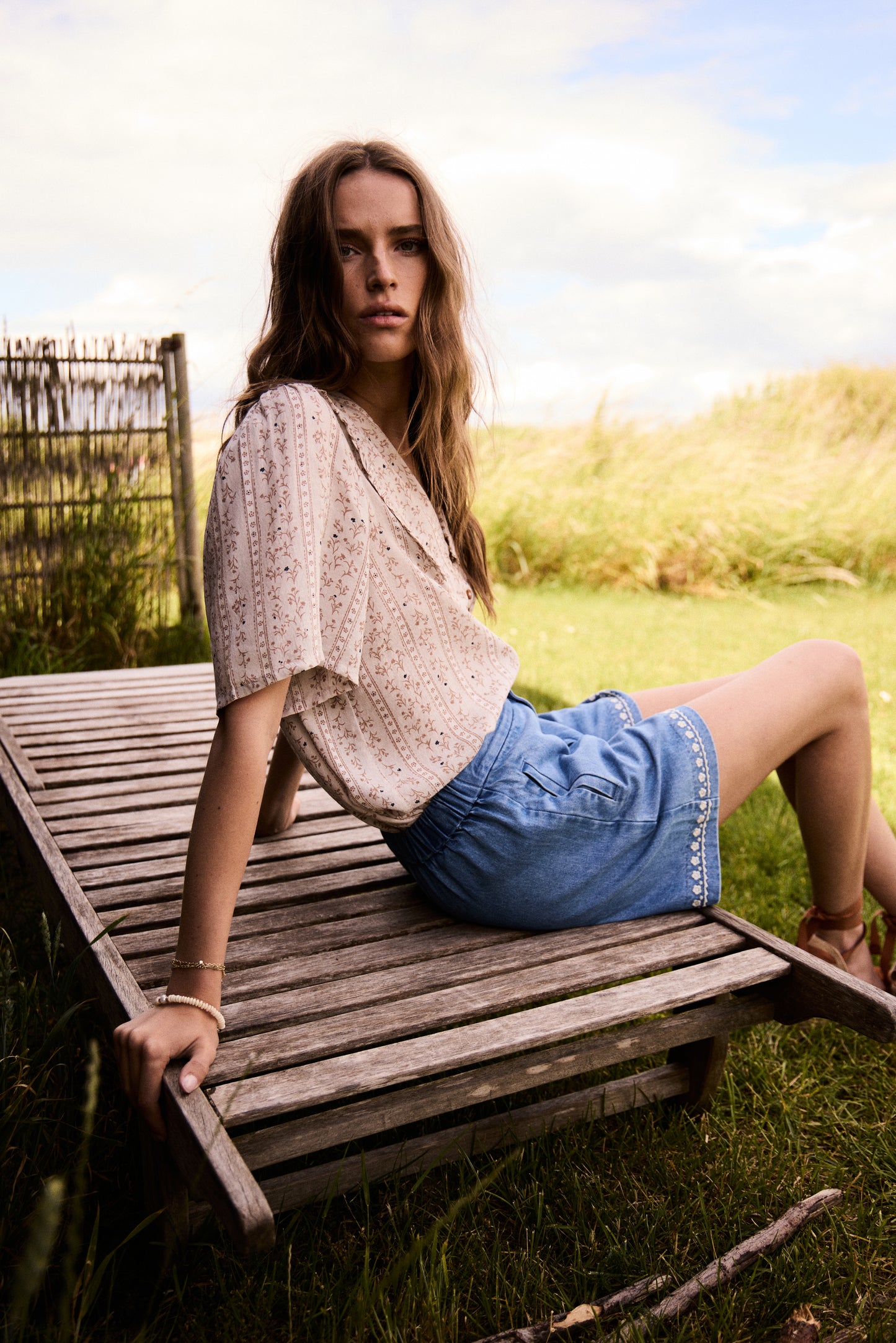 Atelier Reve short bloemetjes