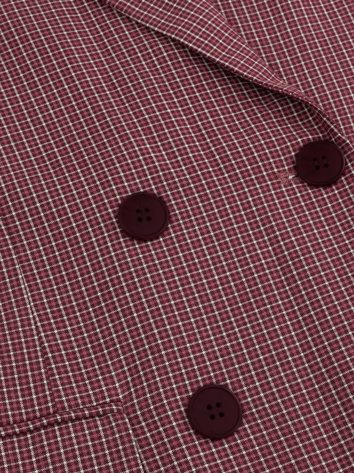 Ydence Blazer Nevessa mauve check