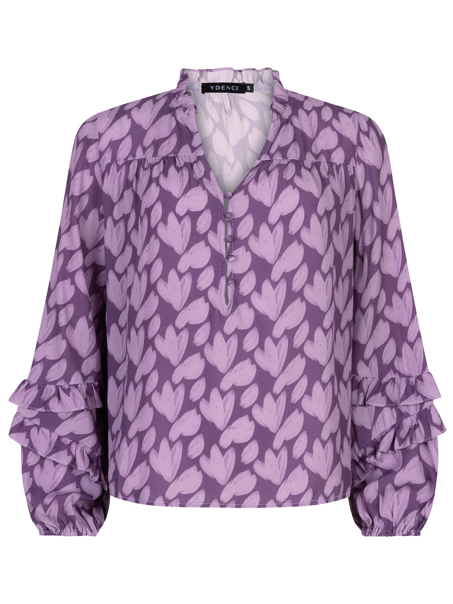 Ydence Blouse Ellie Purple flower