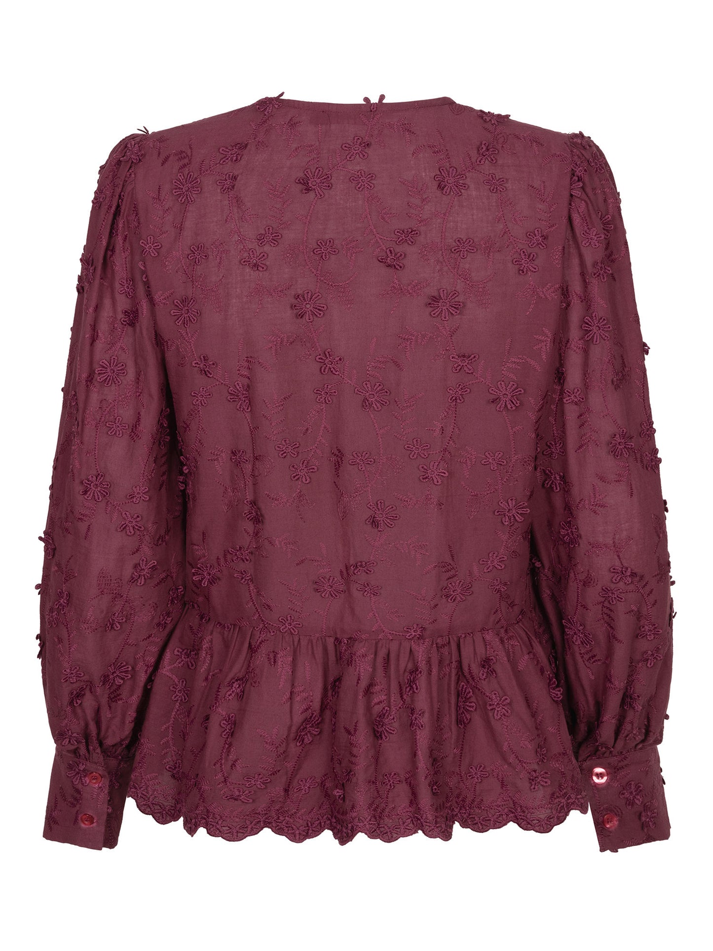 Ydence blouse Marise dark cherry