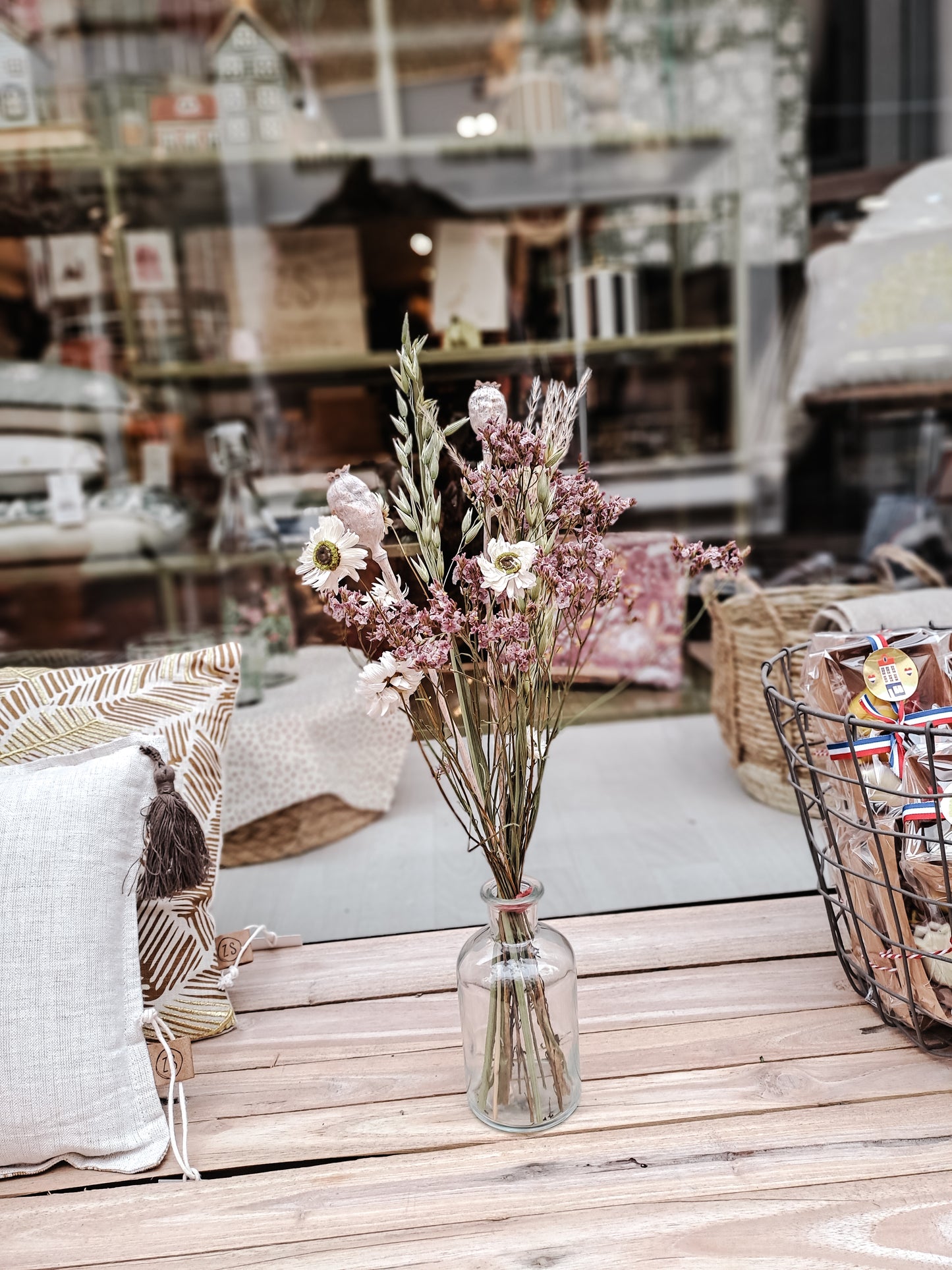 Droogbloemen boeketje Mila