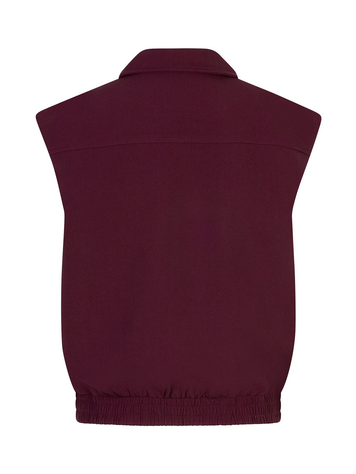 Ydence Gilet Danielle Burgundy