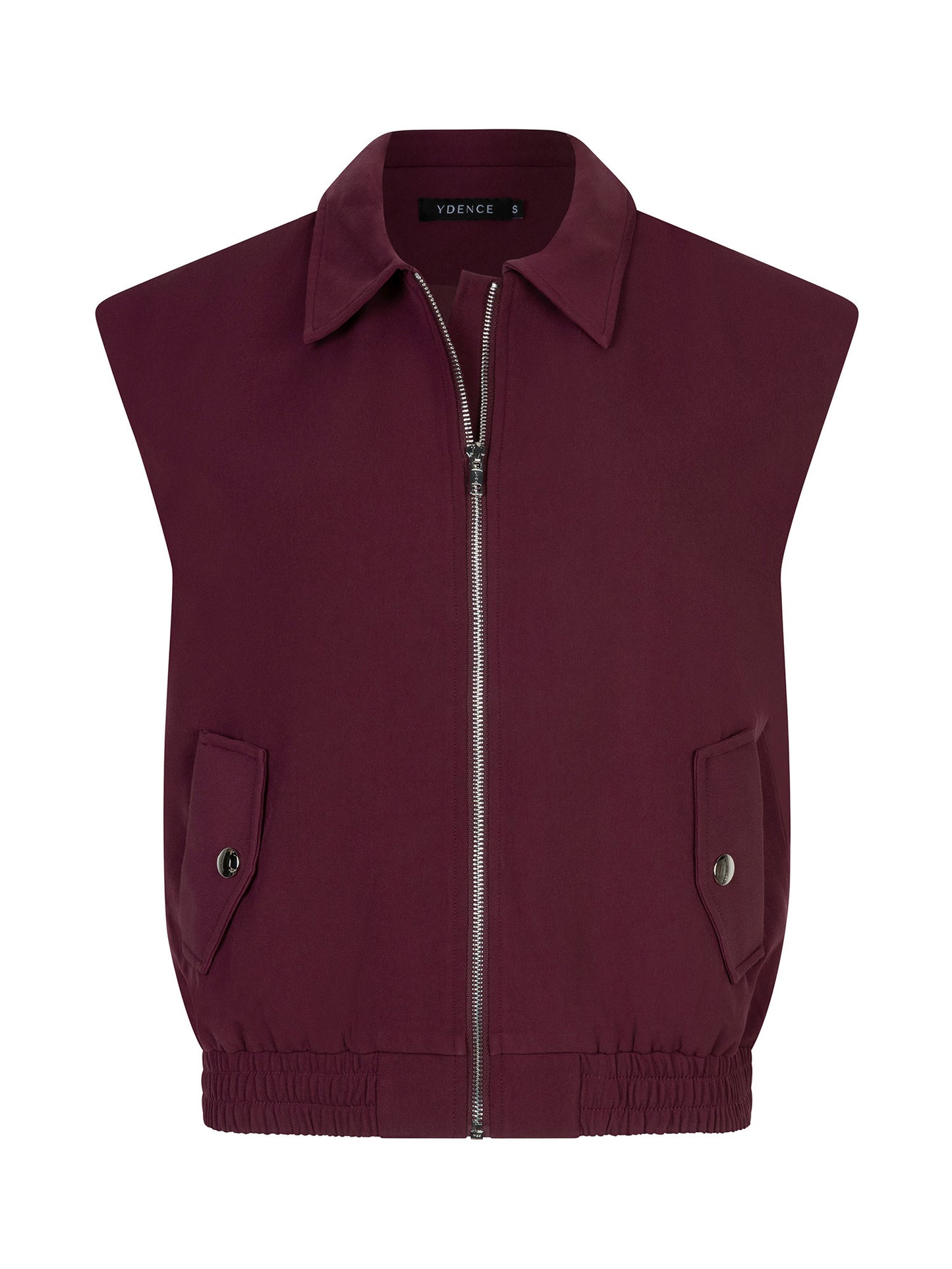 Ydence Gilet Danielle Burgundy