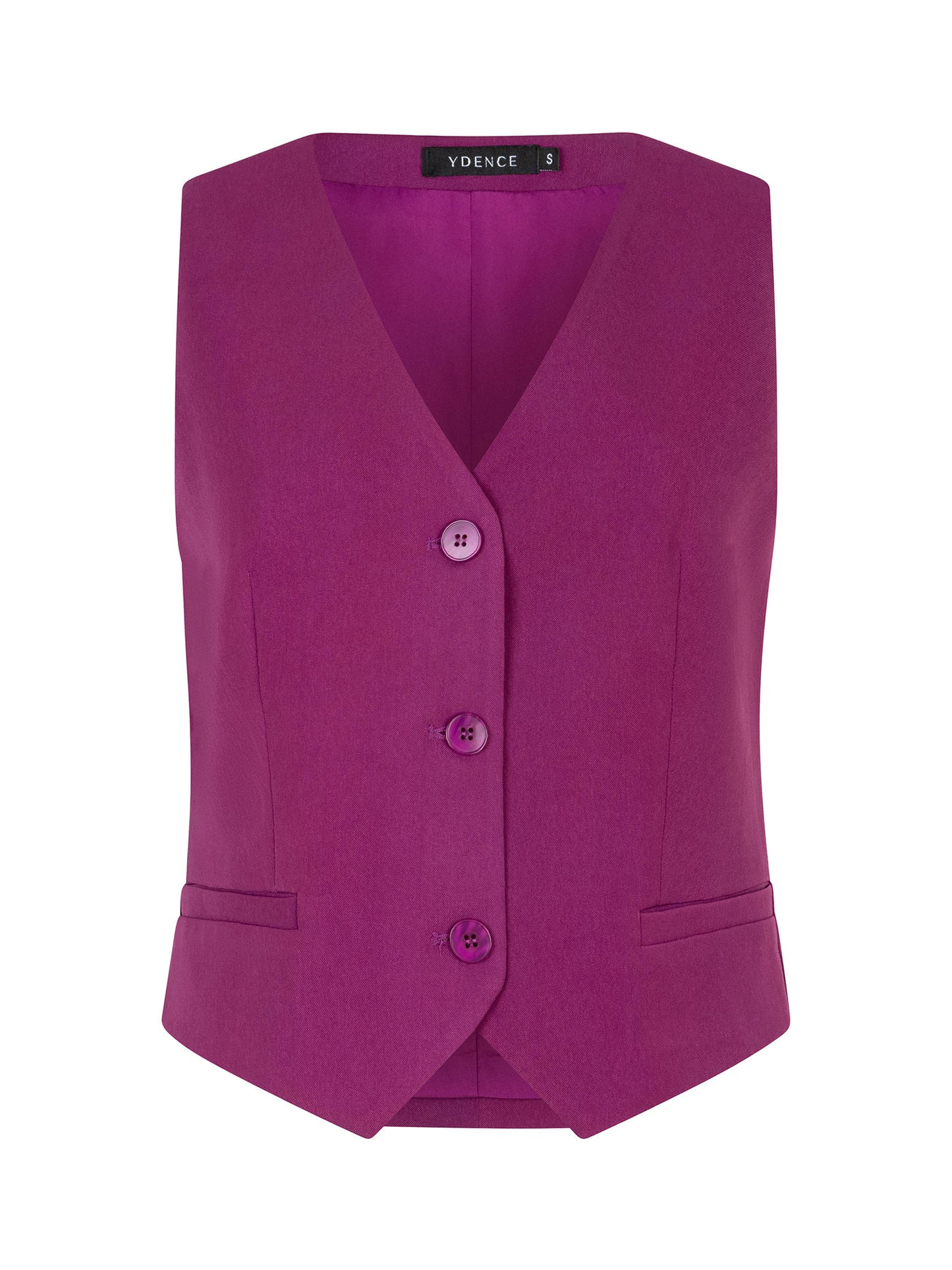 Ydence Gilet Kaia Fuchsia purple