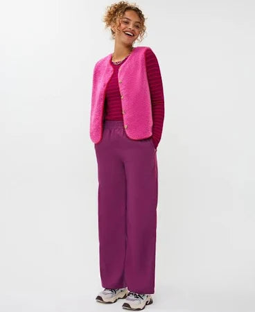 Ydence Gilet Puck Fuchsia purple