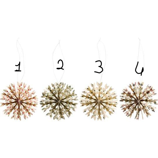 Ib Laursen papieren kersthanger klein