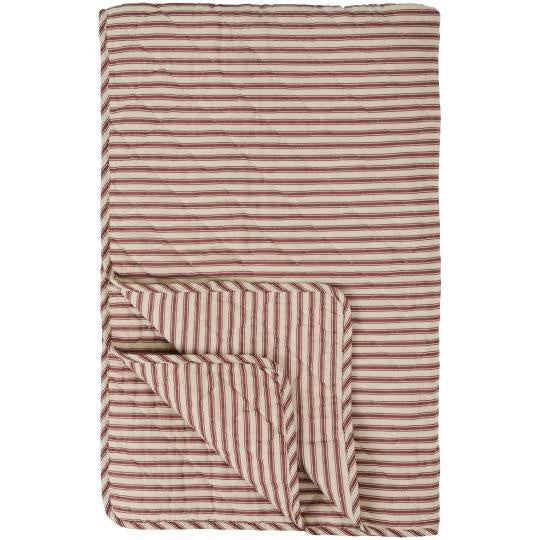 Ib Laursen quilt streep plum