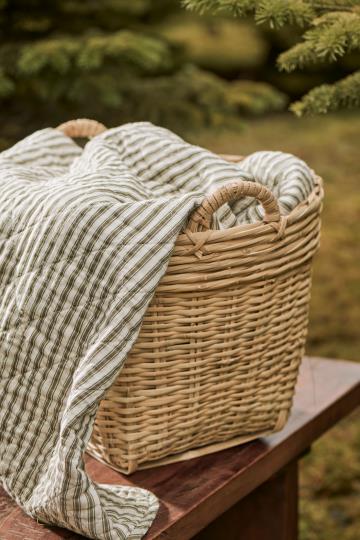 IB Laursen Quilt groene streep