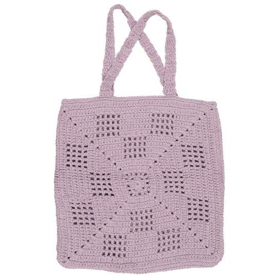 Ib Laursen tas gehaakt Lila