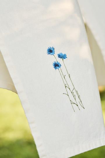 Ib Laursen theedoek korenbloem
