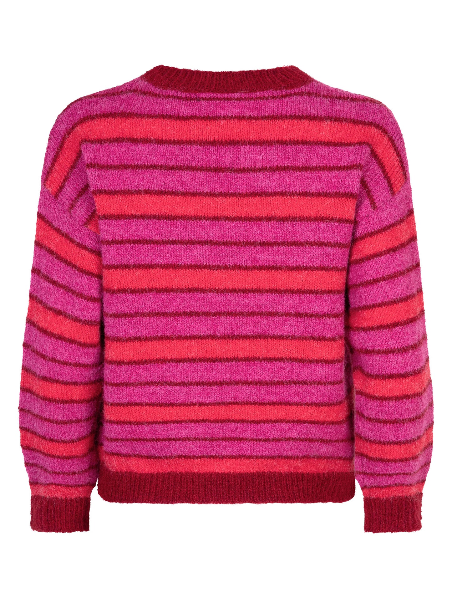 Ydence Knitted Sweater Aria Fuchsia/red