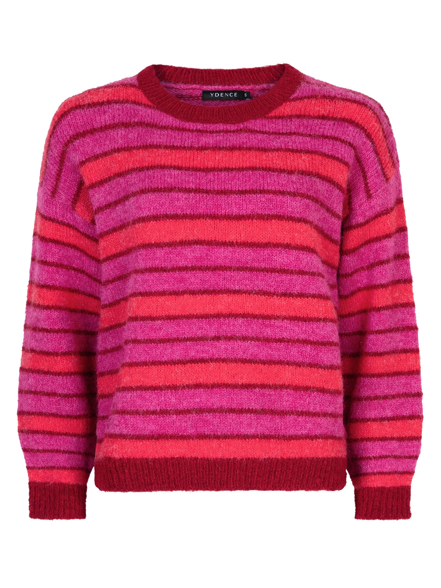 Ydence Knitted Sweater Aria Fuchsia/red