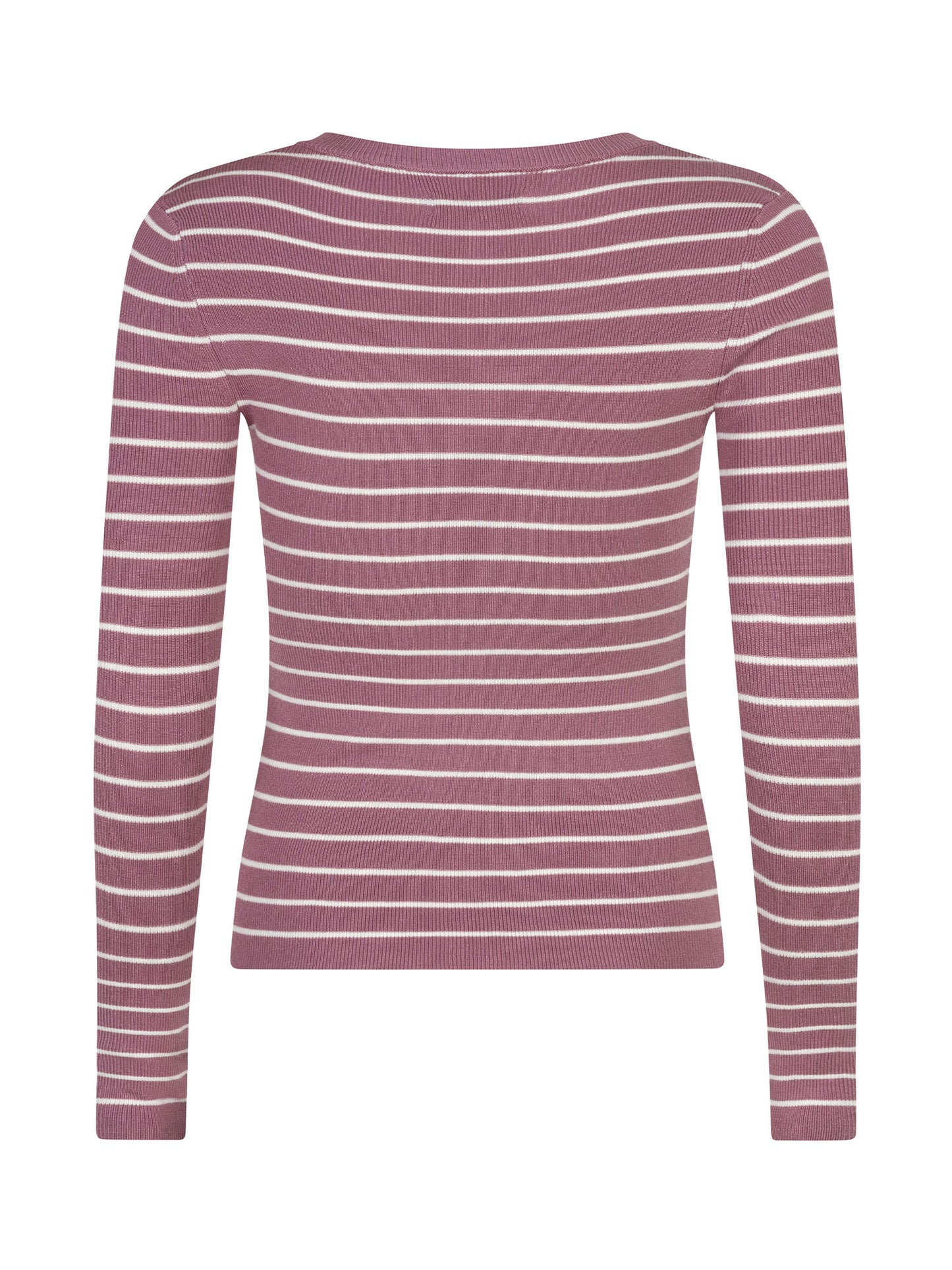 Ydence Knitted Top Devina Mauve/ecru