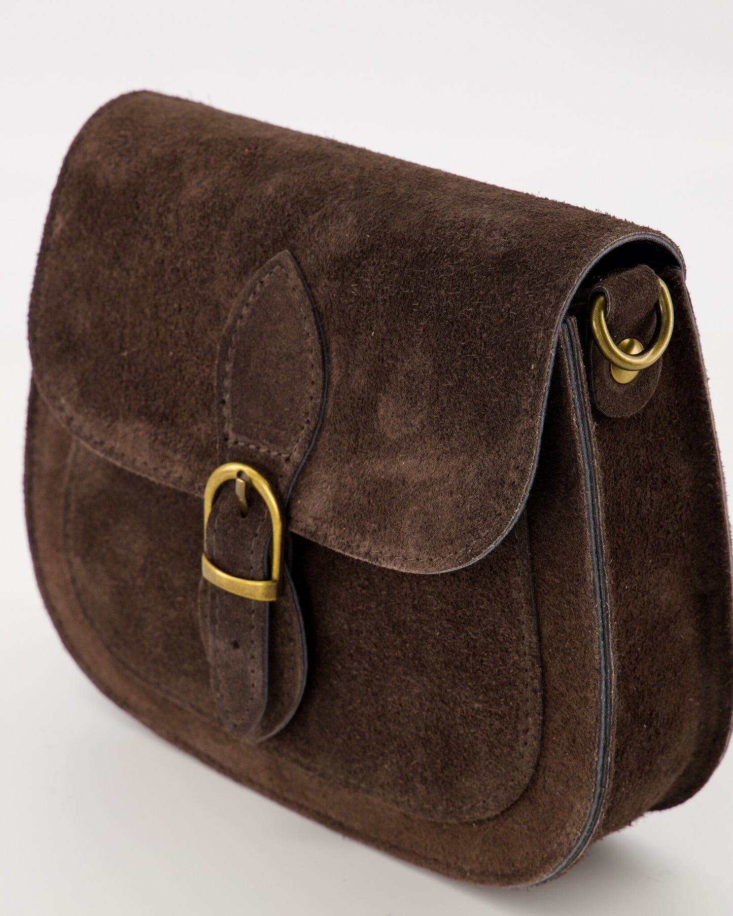Sola suède dark Brown
