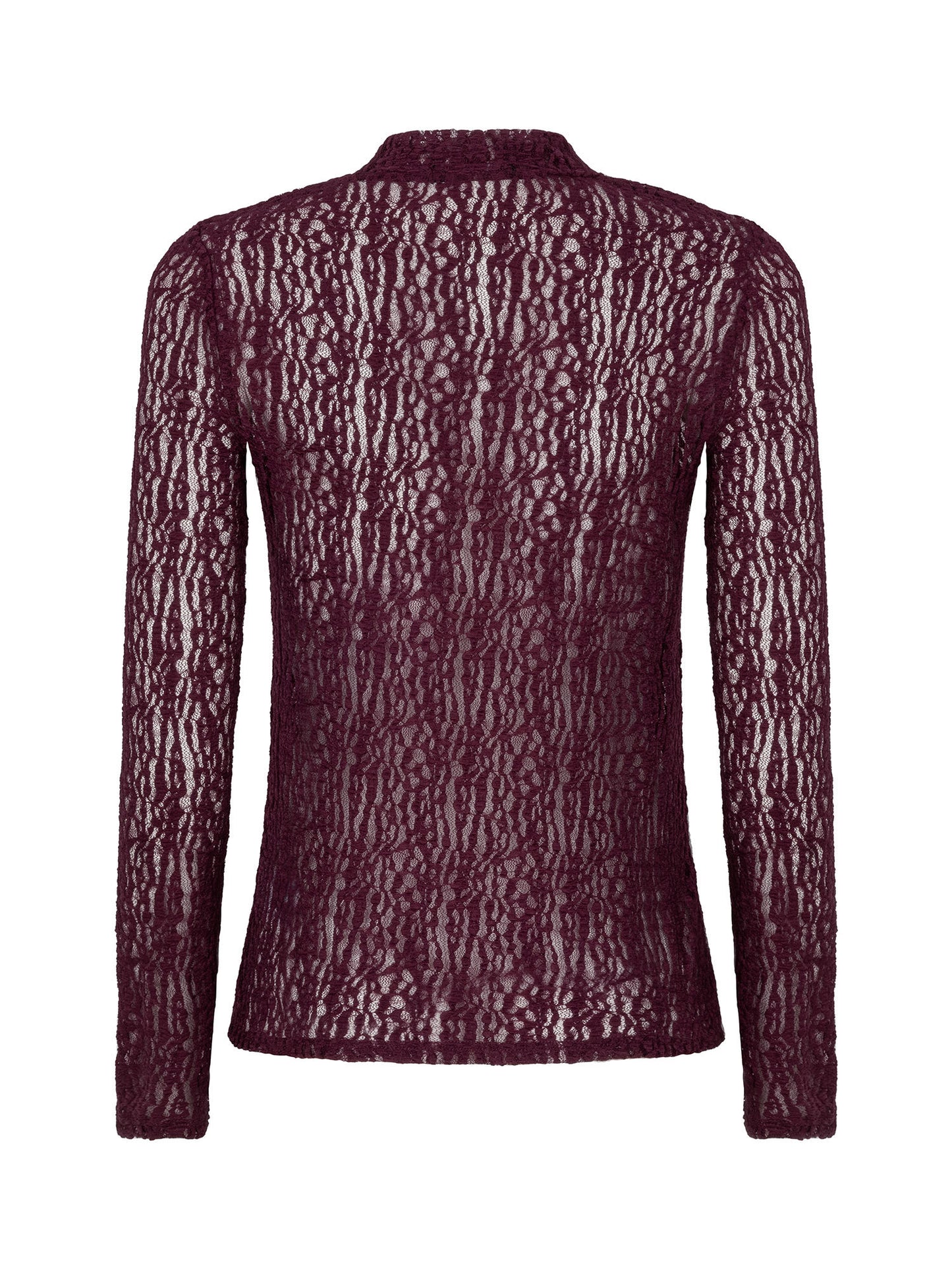 Ydence top roberta aubergine