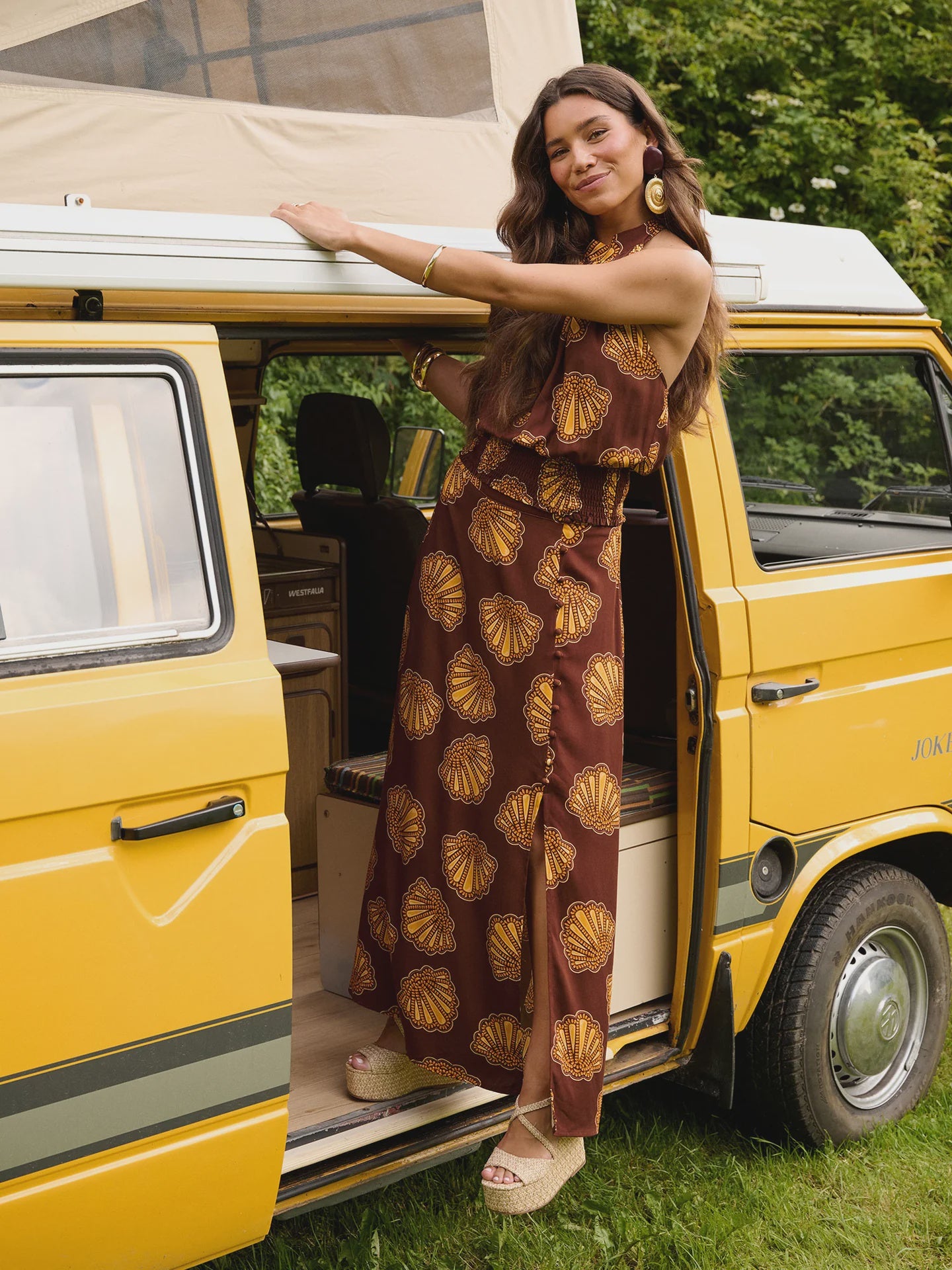 Ydence skirt Louis Brown Shells