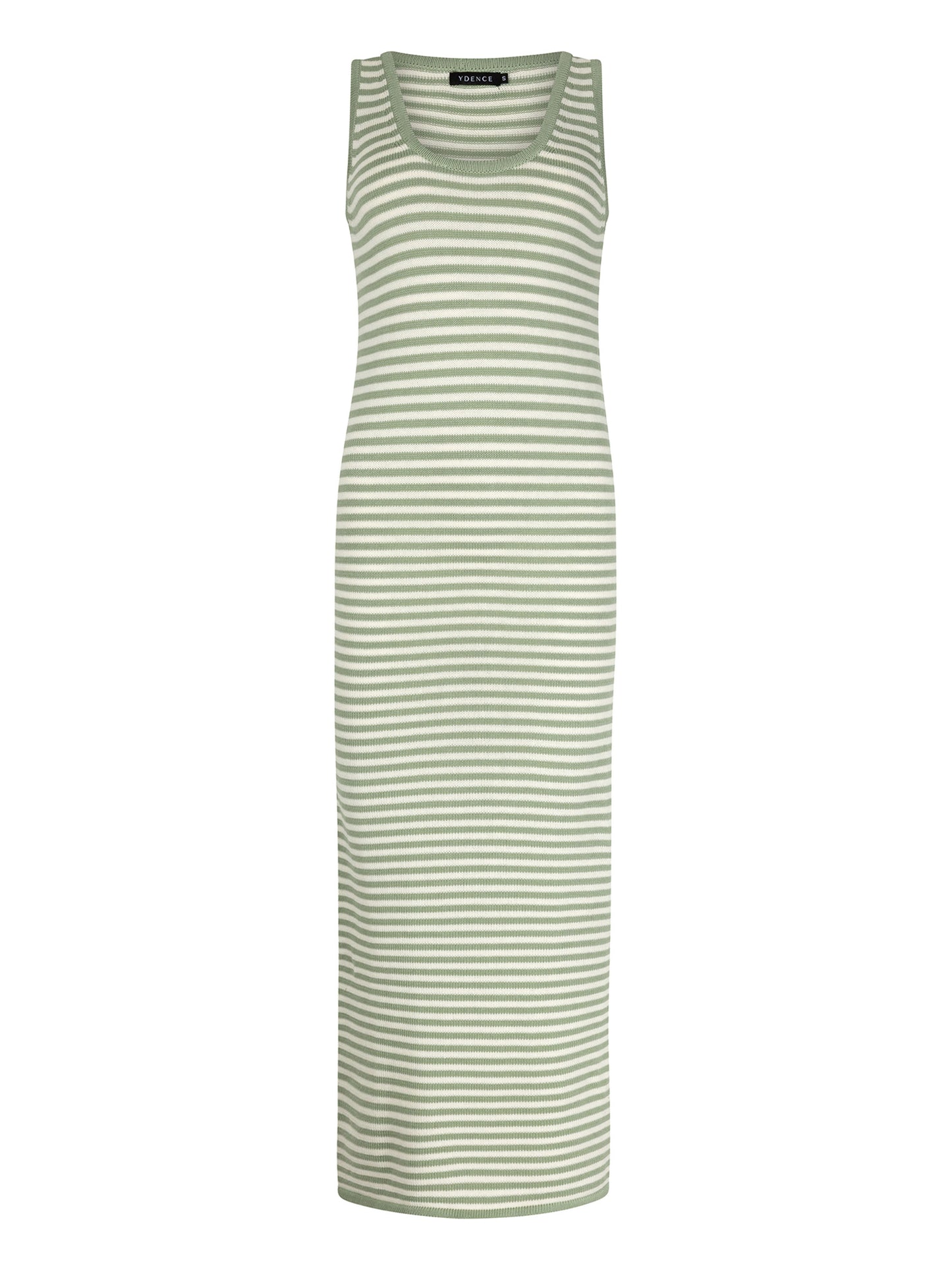 Ydence Knitted dress Bodien sage green ercu