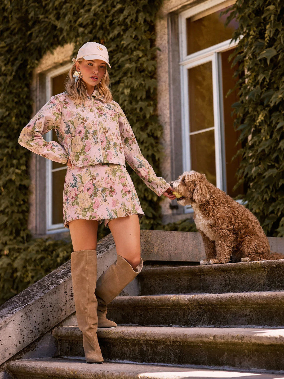 Ydence Skort sylvie pink