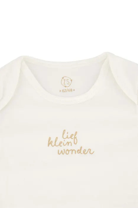 Zusss rompertje in geschenkdoosje lief klein wonder wit