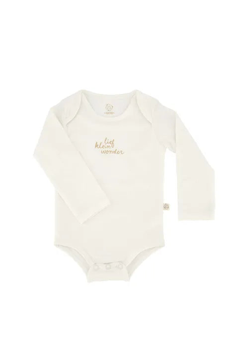 Zusss rompertje in geschenkdoosje lief klein wonder wit