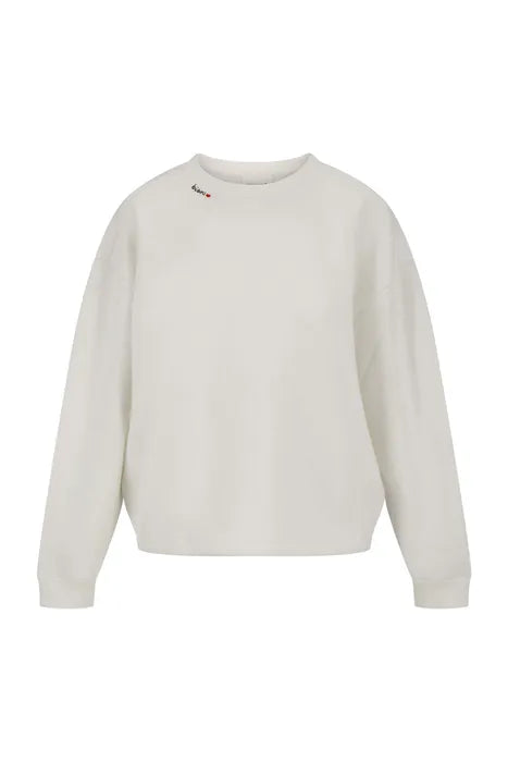 Zusss sweater met print wit