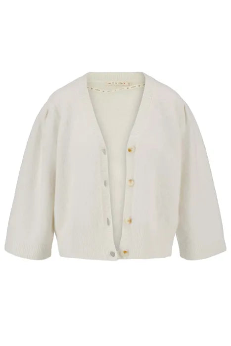 Zusss vest korte mouw wit