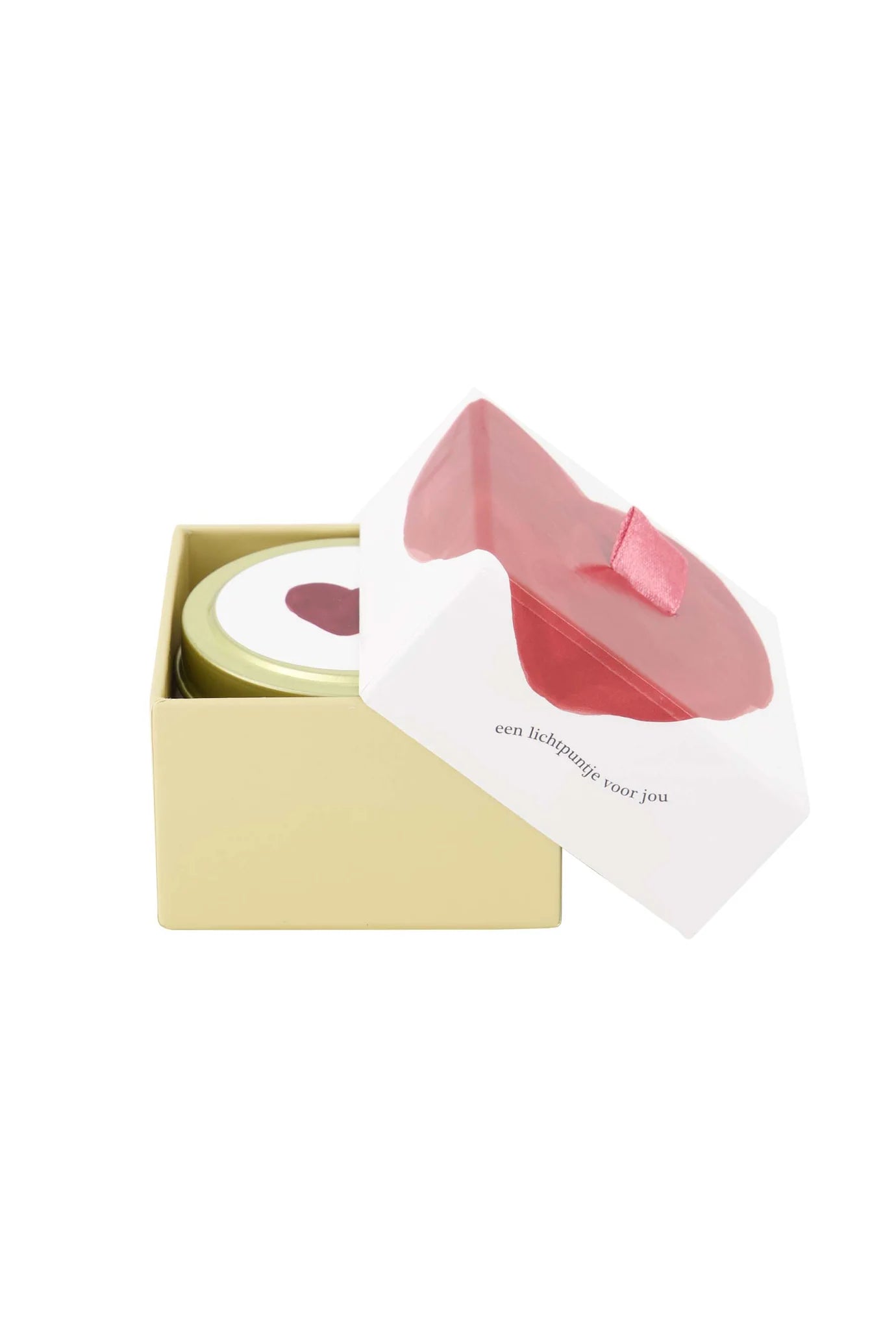 Zusss geurkaarsje tinnen in doosje lichtpuntje