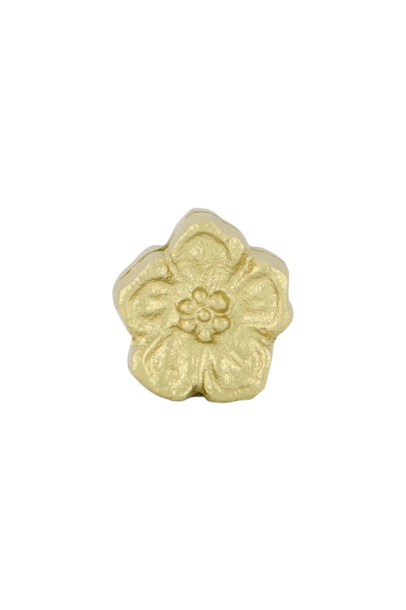 Zusss kaartenstandaard metaal bloem goud