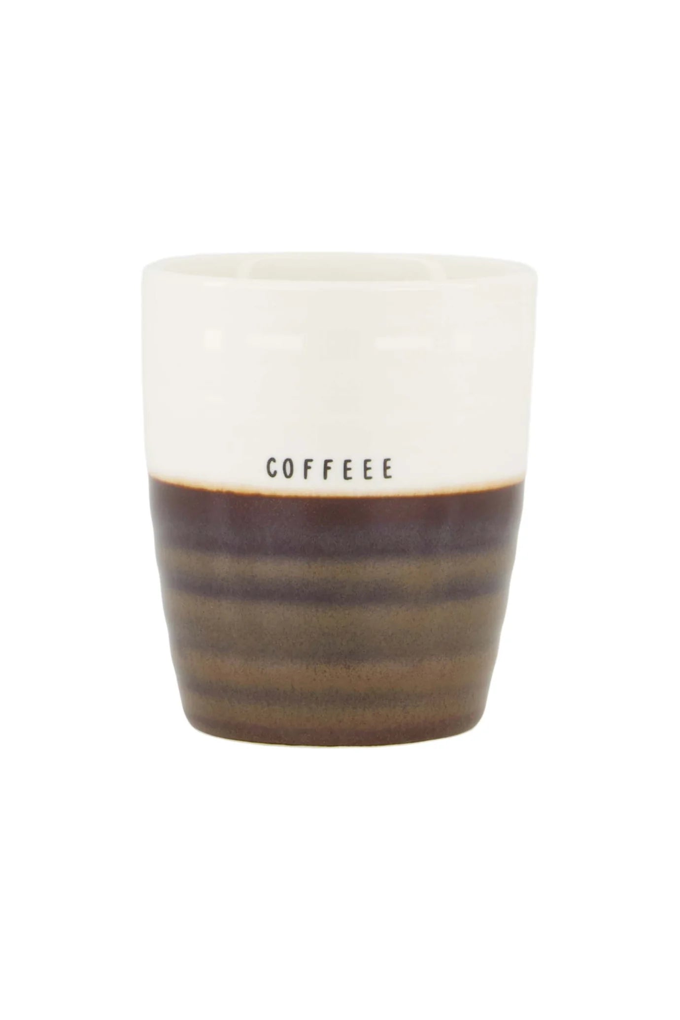 Zusss koffiemok coffee wit bruin